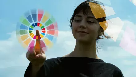 女孩指SDG圆