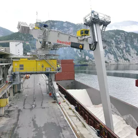 西维特尔卸载器挪威Glomfjord