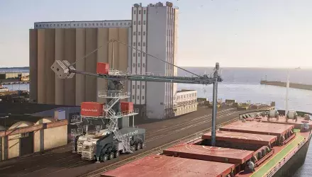 西韦特尔港口移动船卸载器